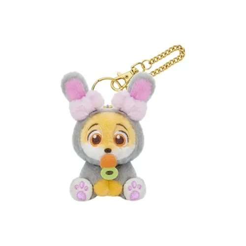 Disney x DISNEYLAND Zootopia 2 Коллекция Финник Плюшевый Брелок 8,5 см Длина Тела Шанхай Дисней