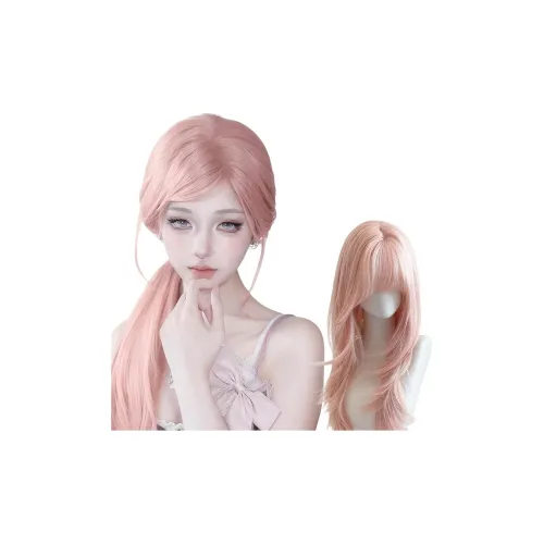 BEIQING Dopamine Dressing Multicolor Hair Розовый Лолита Высокий Конец Длинные Прямые Волосы Женская Перука