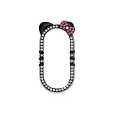 Черный Розовый Чехол с ромбовидным дизайном