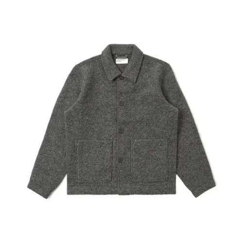 Universal Works Marl Шерсть Флис Rams Куртка Мужская