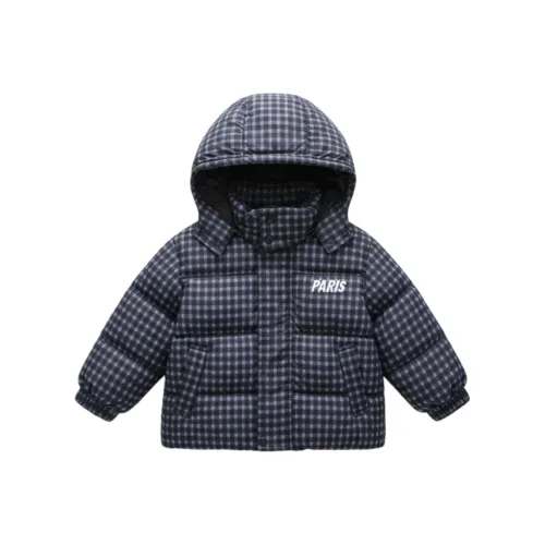 ABDT Темно-синий шарф KIDS утеплённые куртки