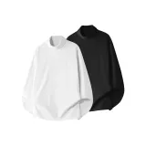 Белый+Черный [Утолщенный и с флисовой подкладкой]