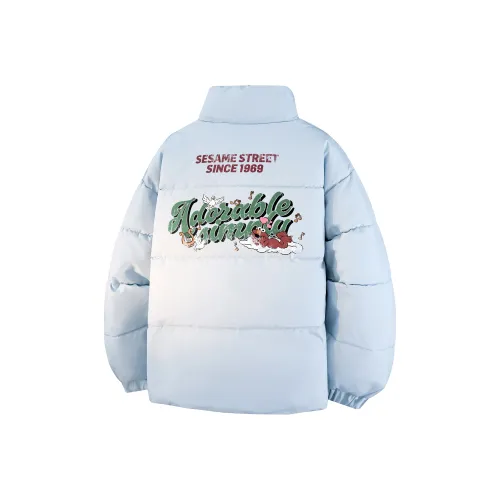 SESAME STREET Хлопковый пуховик Пальто Унисекс