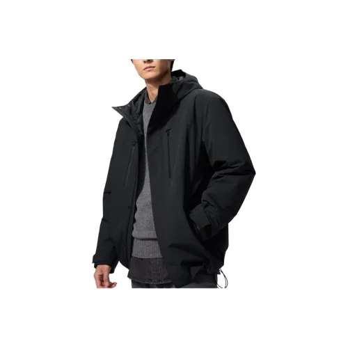 UNIQLO Мужские черные пуховики