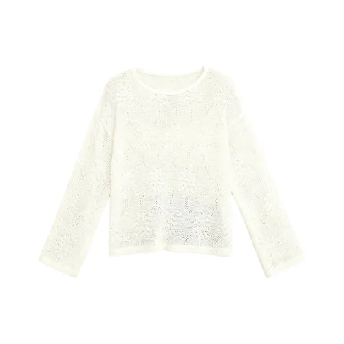 SLLSKY Кремовый Абрикос Женский Трикотаж