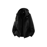 Черный [Флисовая подкладка + Оболочка Одежда Наборы]