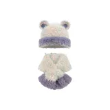 Шляпа + Шарф (фиолетовый)