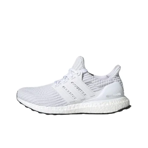 Adidas ULT Устойчивый к истиранию Дышащий Легкий Низкий Топ Беговые кроссовки Женские Белые