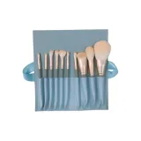 Синий мост, телесный, кисть, 10 шт + держатель для щеток с 10 слотами