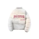 Белый Фотиния Серый (Утолщенный хлопковый пуховик)