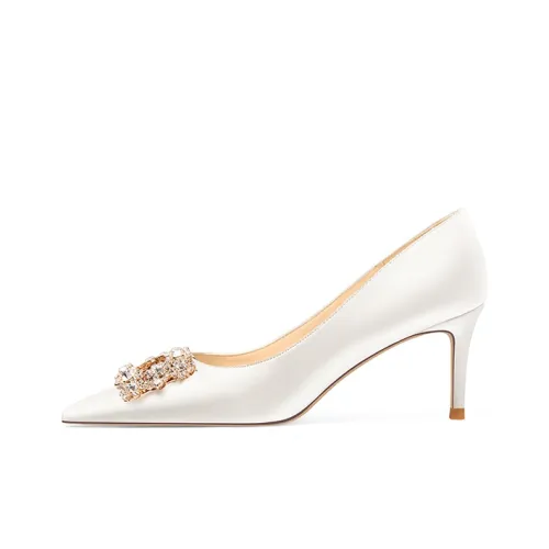 Holy Rose Узкий каблук Памятный Высокие каблуки Женские Белые