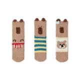 Шарф-Полосы-Маленький Голова Медведя