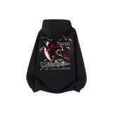 Тяжелый полиэстер-хлопок, черный (с флисовой подкладкой)