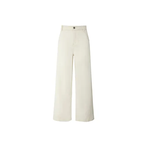 UENA Кремовый Белый Пятно Женские Джинсы