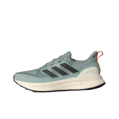 Adidas ULTRARUN 5 Водонепроницаемый Reflective Беговые кроссовки Мужские Серый Зеленый Черный