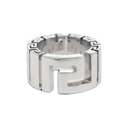 VERSACE Латунь Кольца Женское Серебро