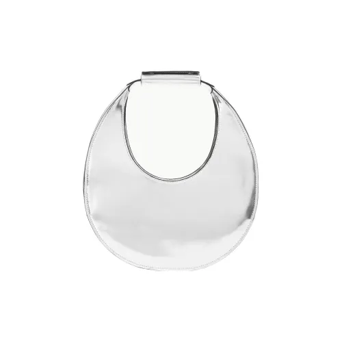 Staud Коровья кожа Сумка Женская серебряная