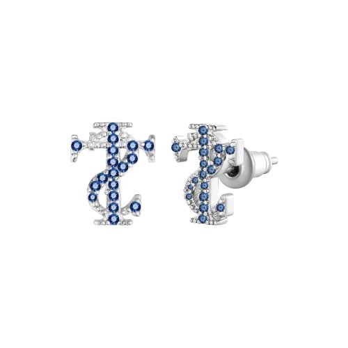 ICEGANG Серебро S925 Серьги-гвоздики Унисекс