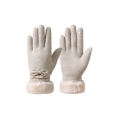 YUZHAOLIN Утолщенные вязаные перчатки для женщин