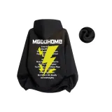 Чёрный (с флисовой подкладкой и утеплённый)