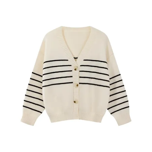 MORTEN SOLUM Экрю Женская Трикотажная