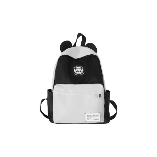 CHINLLO Nylon Backpack Standard Unisex Black