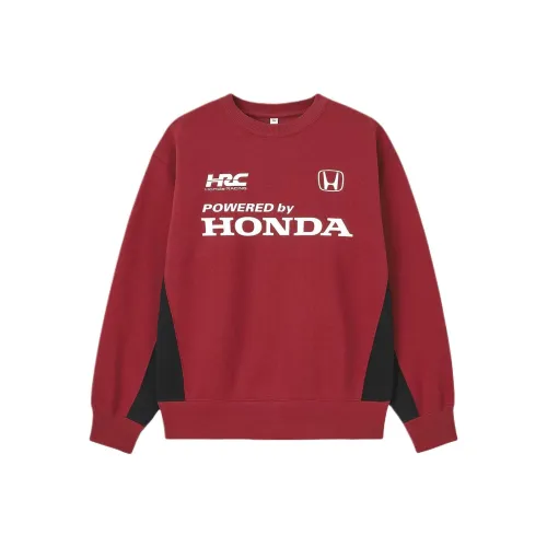 GU x HONDA Fw25 Свитшот Мужской
