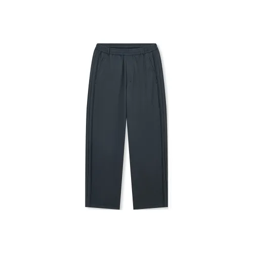 BONELESS Cutout Lava Oblivion Gray Unisex Casual Pants