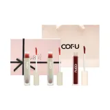 Коробка *1 + Жидкая помада #Cool Peach *1 + Жидкая помада #Красный чай *1 + Жидкая помада #Молочный кофейный *1