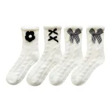 2 пачки Белый Бант + Белый Двойной Бант + Белый Узор