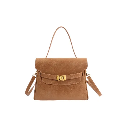 GUANJUNXIAOXIONG ПУ (полиуретан) Сумка через плечо Сумка Обычная Женская Карамель Коричневый Кофе