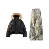 Чёрный + Бежевый