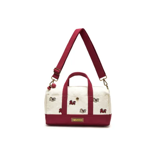 Champion Синтетическая кожа Сумка Стандартная Унисекс Лен Шишечно-коричневый Лен Пепельно-красный