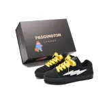 Чёрный Белый (Жёлтые шнурки)