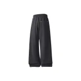 [Процветание Хлопок Шаровары] Темно-серый (Tb Минималистский стиль Логотип на штанах с ромашкой)