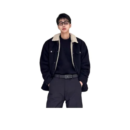 GUHUO Черный Унисекс Пуховики