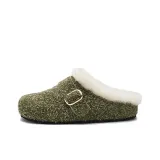 Армейский зеленый меховая подкладка