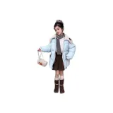 Синий, флисовая подкладка