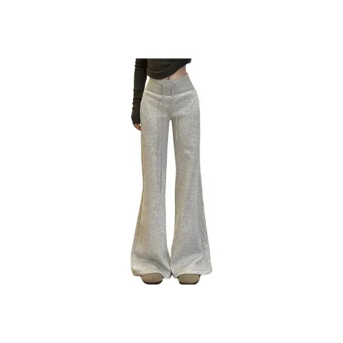 BRG Light Gray Women's Casual Pants BRG Светло-серые женские повседневные штаны