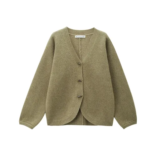 Giordano 05 Серый Зеленый Женский Трикотаж