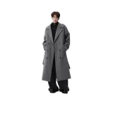 Серый, шерсть, выше колена, утолщенный