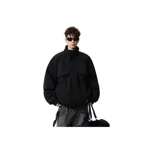 JIARONG Черный Унисекс Пуховики