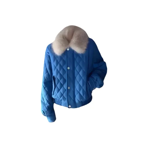 MORii Синий Женские пуховики