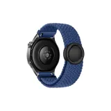 Холодный Морской Синий - Круглый - Магнитная Застежка - Вязаная Ткань - Ремешок