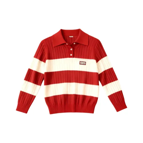 XIANGTIANE Красный Женский Трикотаж