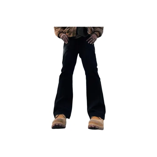 DEMAVIE Черные Унисекс Джинсы