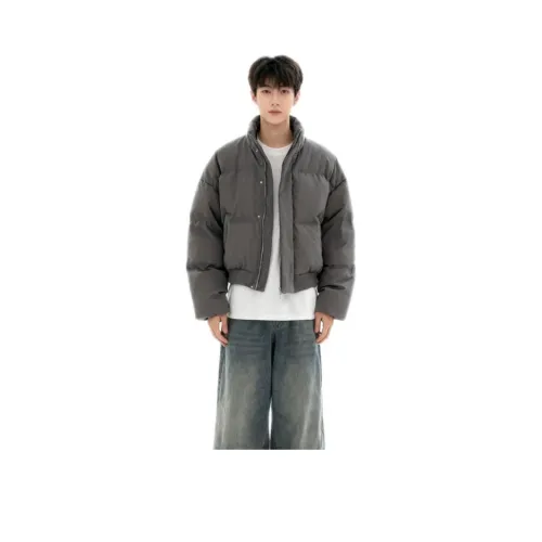 HYUNDAI Темно-серый унисекс пуховики