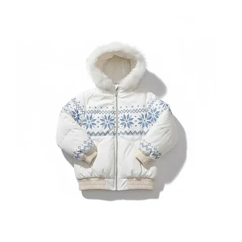 XIAOLIZI Белый Унисекс Пуховики