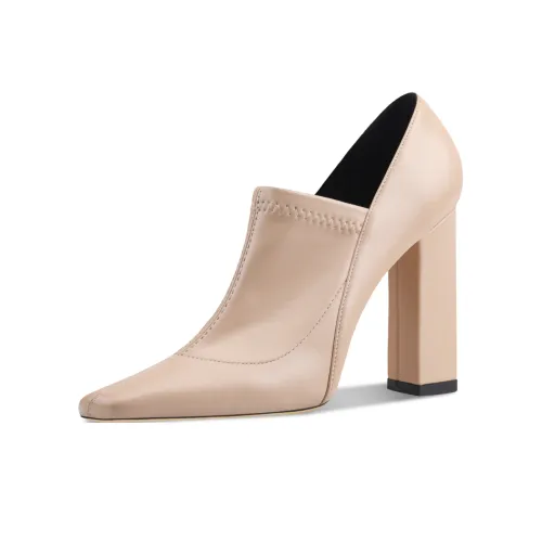 Suyymakk Ботильоны Высокий каблук Женские Nude