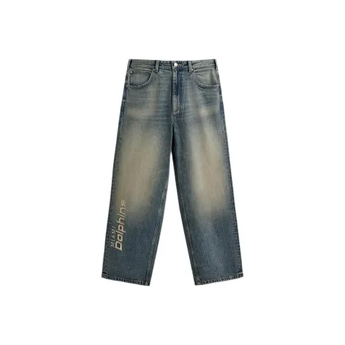 ZARA Collaboration Medium Blue Men's Jeans ZARA Collaboration Средне-синие мужские джинсы